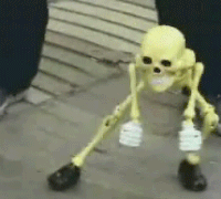 skeleton dance